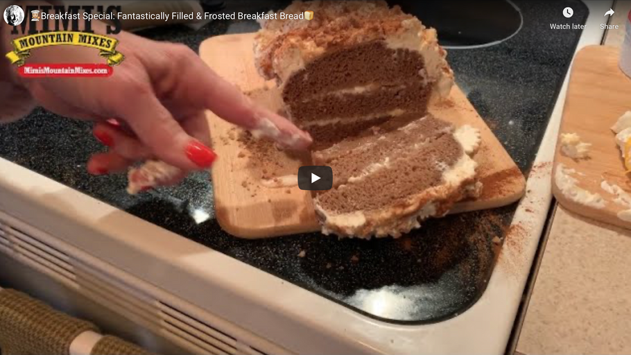 👩🏼🍳Fantastically Filled & Frosted BREAKFAST Bread🍞