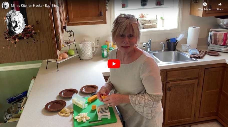 Mimi's Kitchen Hacks - Egg Slicer