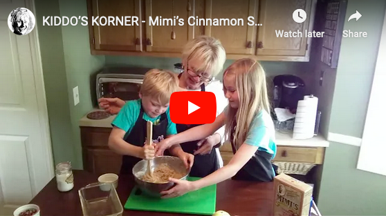 KIDDO’S KORNER - Mimi’s Cinnamon Spice BANANA BREAD Loaf