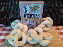 Mimi's Beer Soft Pretzel Mix is so fun and delicious you won't believe how easy they are to make and bake.  You'll want to keep them on hand for game day, a rainy day, a snow day, or ANY DAY!