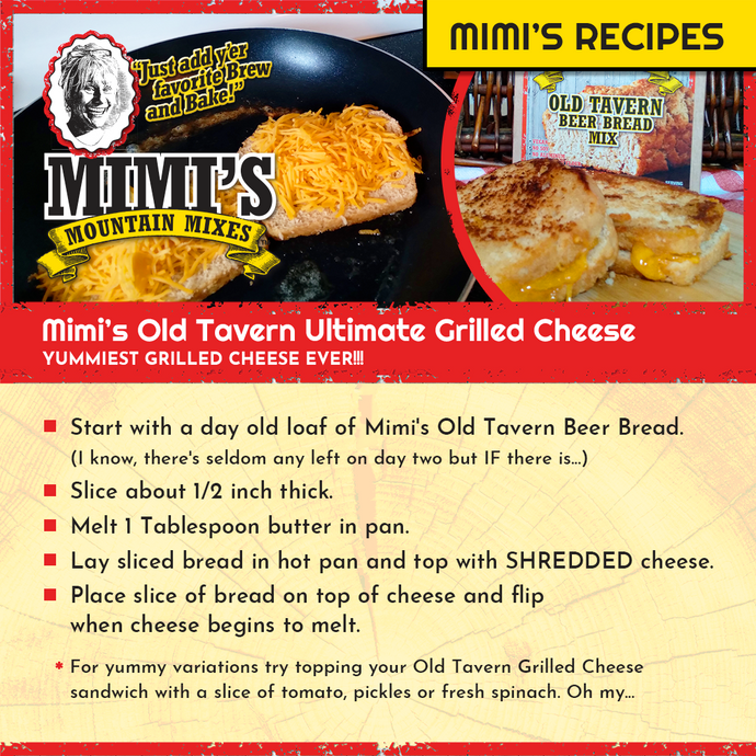 Mimi's Old Tavern Ultimate Grilled Cheese