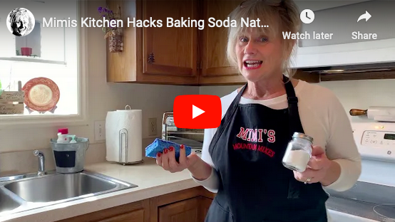 Mimi's Kitchen Hacks Baking Soda Natural Cleaning