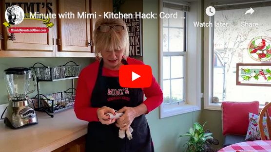 Minute with Mimi - Kitchen Hack: Cord Catcher
